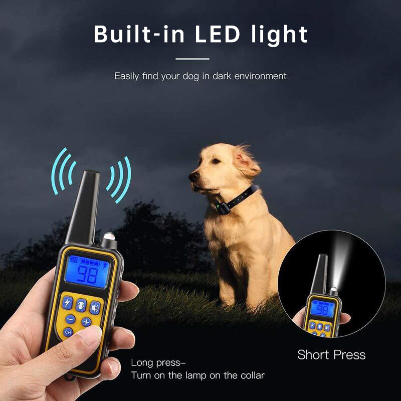 Dog Bark Control Collar – Electric Shock & Vibration Training Device