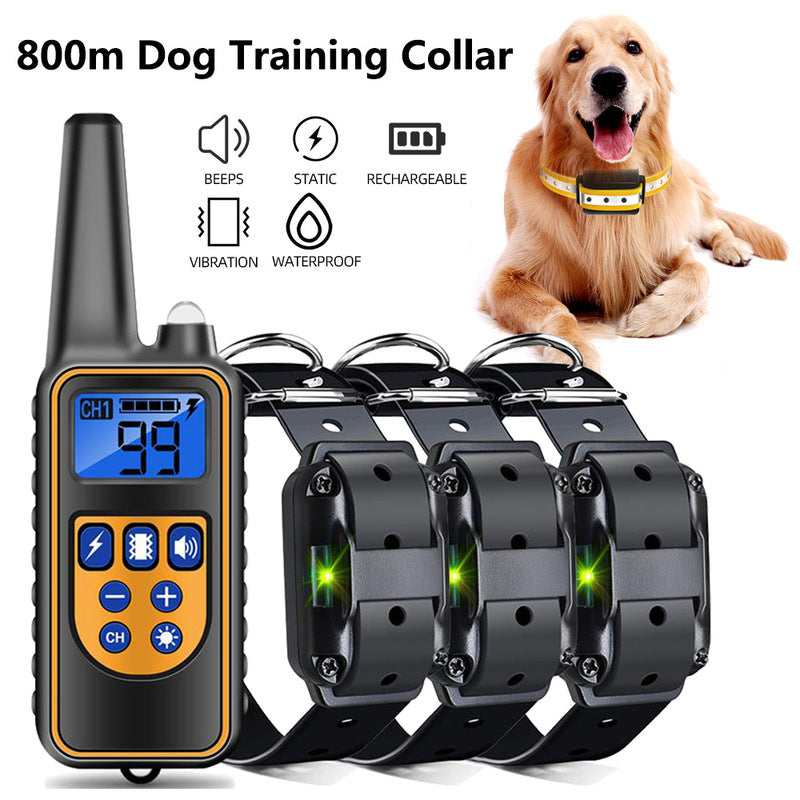 Dog Bark Control Collar – Electric Shock & Vibration Training Device