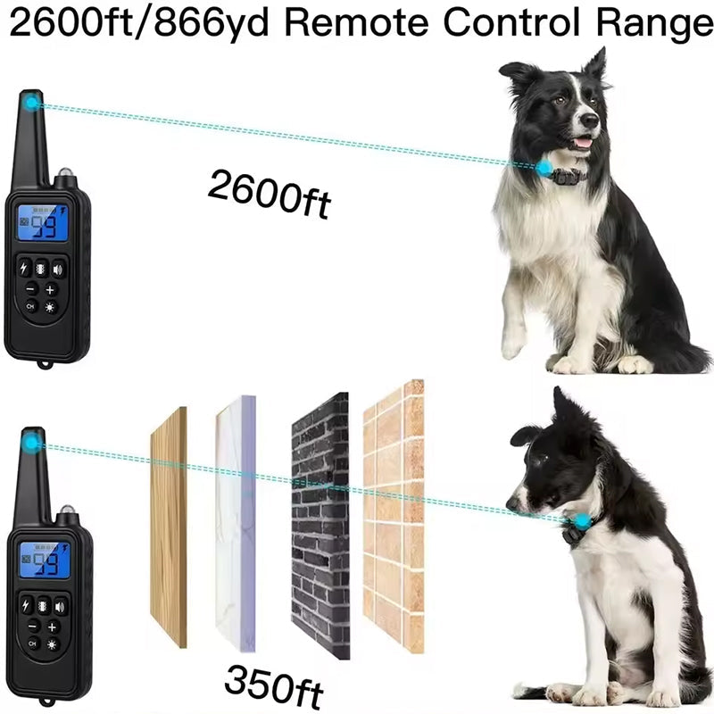 Dog Bark Control Collar – Electric Shock & Vibration Training Device