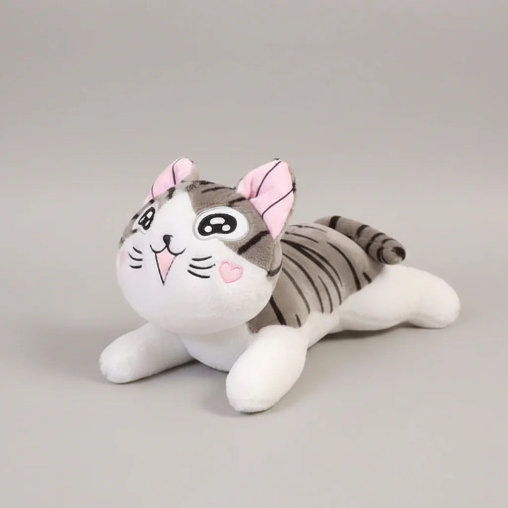 Kitty Cat Plush Toy Pillow – Soft Stuffed Animal Cushion (30–100 cm)