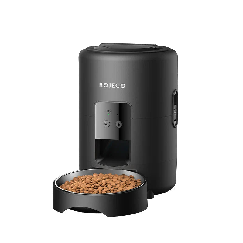2L Smart Automatic Pet Feeder – WiFi App Control Cat & Dog Dispenser